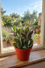 Senecio Crassissimus Mor Yapraklı Koleksiyon Sukulent - 12 cm Saksıda - Görsel 4